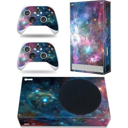 For Xbox Series S Skin Sticker For Xbox Series S Console and 2 Controllers Gamepad Vinyl Skin Sticker Decal