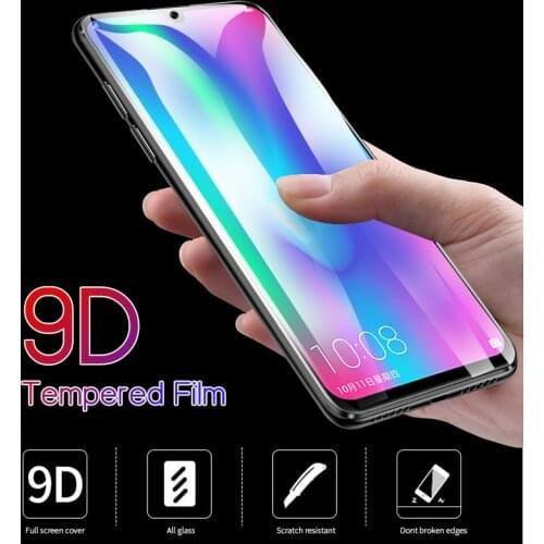 9H Safety Full Coverage Tempered Glass Film For Huawei Honor 10 Lite 8S 8A 8C 7C 7A Pro Y5 Y6 2018 Y7 2019 Screen Protector
