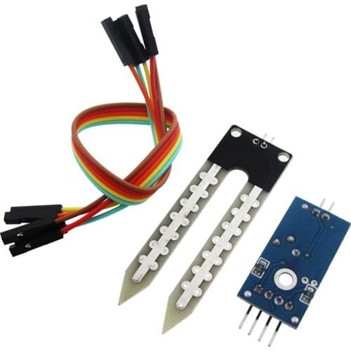 10PCS soil the hygrometer detection module soil moisture sensor Robot smart car For UNO R3 .Mega 2560 .Mega 1280 328