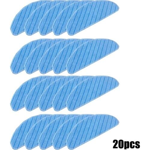 20Pcs Mop Cloths T9 Series Washable Cleaning Cloth For Ecovacs Deebot T9 AIVI T9 PRO T9 MAX Power Cleaning Accessories