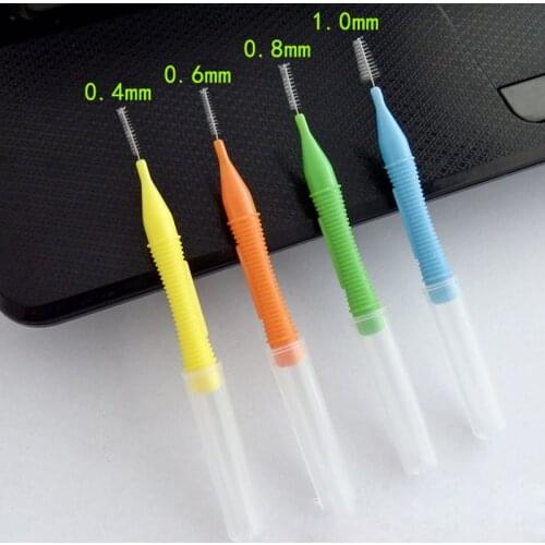 32Pcs/set Interdental Brush Toothpick Tooth Flossing Head Oral Dental Hygiene Brush Tooth Cleaning Tool