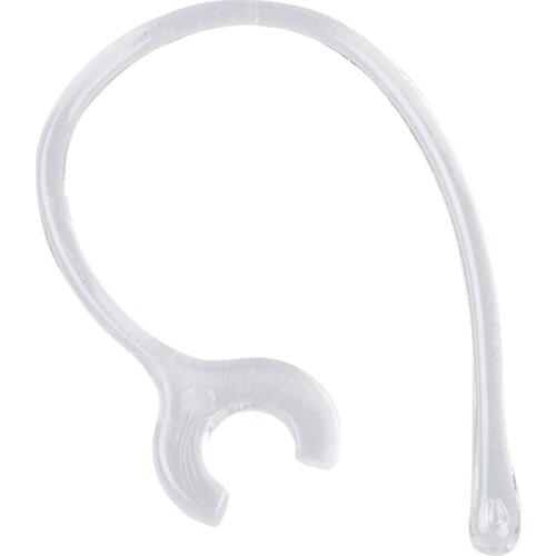 5x Universal Small Clamp Bluetooth Ear Hook Loop Clip Replacement Clear