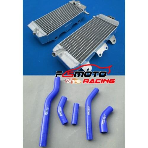 Full Aluminum Racing Radiator + Hose For Yamaha YZ250F YZF250 2006 06/ WR250F 2007-2009