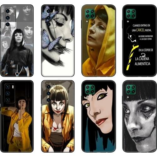 Black tpu Case For Huawei P30 Lite P30 Pro P40 Case For Huawei P40 LITE E P Smart 2020 Case Cover Vis a Vis Zulema