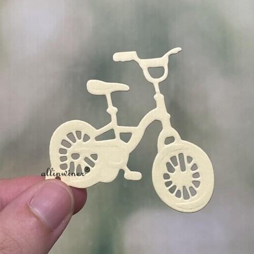 Baby bicycle DIY Craft Metal Cutting Die Scrapbook Embossed Paper Card Album Craft Template Stencil Dies