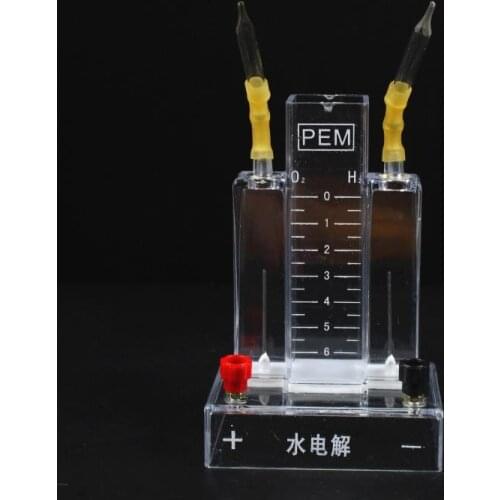 Water electrolysis experiment device water electrolysis demonstrator chemical hydrogen oxygen production