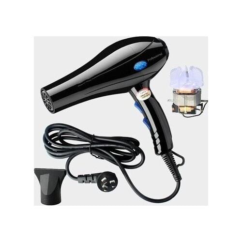 Hair Dryers high-power dryer does not hurt salons domestic hot and cold wind blue light fragrant anion home drye NEW