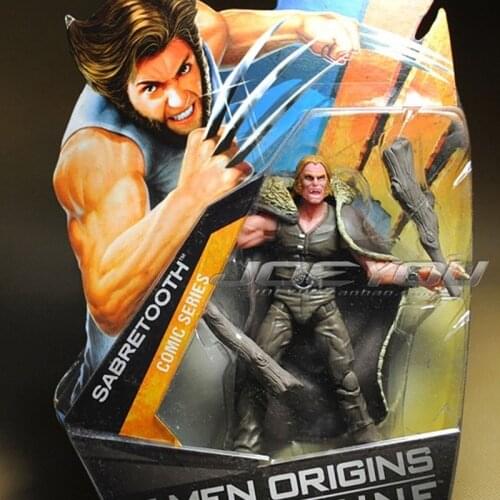 Hasbro Genuine Marvel Comic Series Sabretooth Victor Creed Scale 1/18 Joints Movable Action Figure Model Ornament Toys Boy Gifts