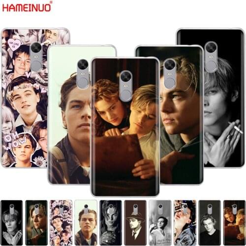 HAMEINUO Leonardo Dicaprio Cover phone Case for Xiaomi redmi 5 4 1 1s 2 3 3s pro PLUS redmi note 4 4X 4A 5A