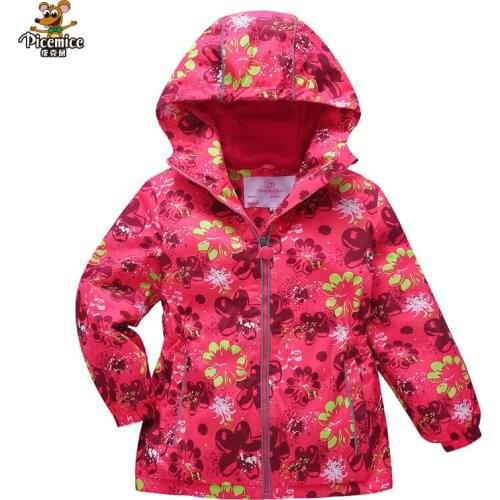 Girls Jackets 2020 Spring Kids Girl Outerwear Waterproof Windproof Hoodie Sport Jackets For Childrens Polar Fleece Warm Coats