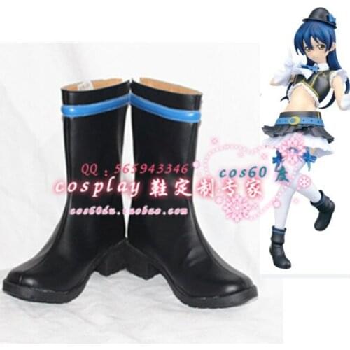 Love Live! Sonoda Umi girls Anime Cosplay Shoes Boots S008