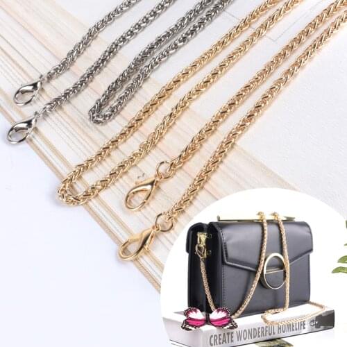 Metal Purse Chain DIY Handbag Belt Link Chain Metal Accessory For Making Purse