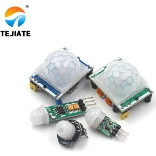 HC-SR501 HC-SR505 HC-SR602 HC-SR312 AM312 Adjust IR Pyroelectric Infrared Mini PIR module Motion Sensor Detector Module Bracket
