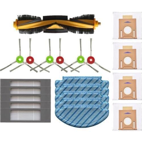 Main brush Side Brush HEPA cleaning cloth Disposable Rag For Ecovacs Deebot T8 robot vacuum cleaner accessories