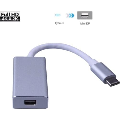 4K Type C to Mini DP Adapter USBC to Mini Display Port 4K UHD USB 3.1 10Gbps USB C to Mini DisplayPort Converter