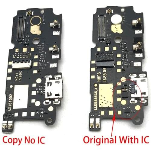 USB Charging Port Charger Board Flex Cable For Xiaomi Redmi Note 4 MTK Helio X20 Dock Plug Connector With Microphone