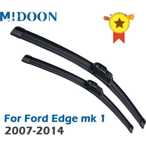 MIDOON Wiper Front Wiper Blades For Ford Edge mk 1 2007 - 2014 2013 2012 2011 Windscreen Windshield Front Window 26"+20"