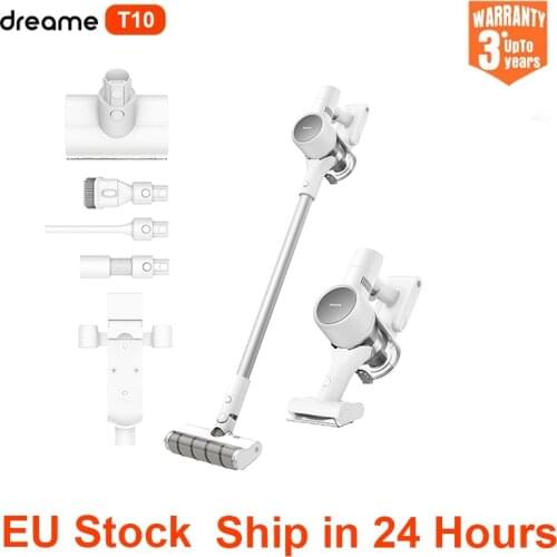 Xiaomi Dreame T10 Handheld Vacuum Cleaner Cordless 20kPa Strong Suction Carpet Dust Collector Wireless All In One Home Aspirator