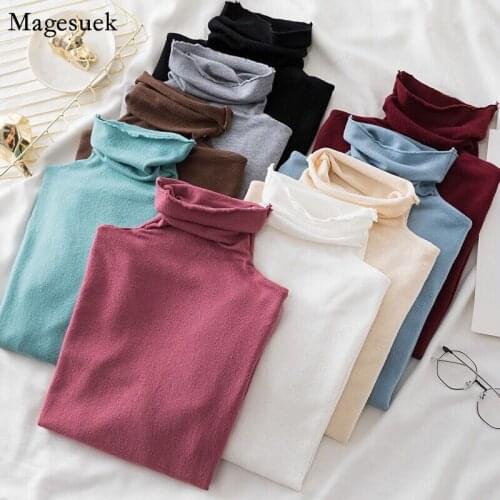 Pull Femme Turtleneck Sweater Women Autumn Winter Knitted Sweater Pullover Women Long Sleeve Green Sweaters Tops Jumpers 17018