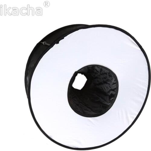 45cm Ring Softbox Speedlight Round Style Flash Light Shoot Soft box Foldable Soft Flash Light Diffuser