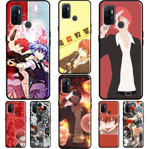 Karma Akabane Ansatsu Kyoushitsu For OPPO A53 A31 A5 A9 2020 A1K A3S A5S A15 A52 A72 A91 F5 F7 Reno 4 Pro 2Z Phone Case