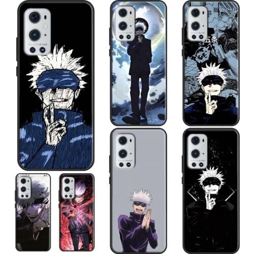 Jujutsu kaisen Gojo satoru Case For OPPO Realme 8 Pro C3 C21 GT Neo 6 7 Q3 Pro Cover For OnePlus 9 Pro 8 Nord 7T 8T
