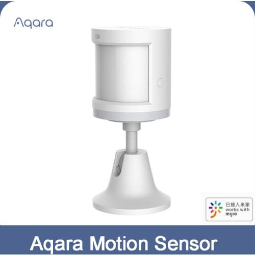 Original Aqara Motion Sensor Smart Home Human Body Induction ZigBee Connection For Xiaomi Mi Home Security System Device