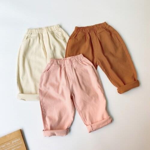 Kid clothes boys pants pants kids clothes clothes boys harem pants toddler pants Elastic Waist Loose