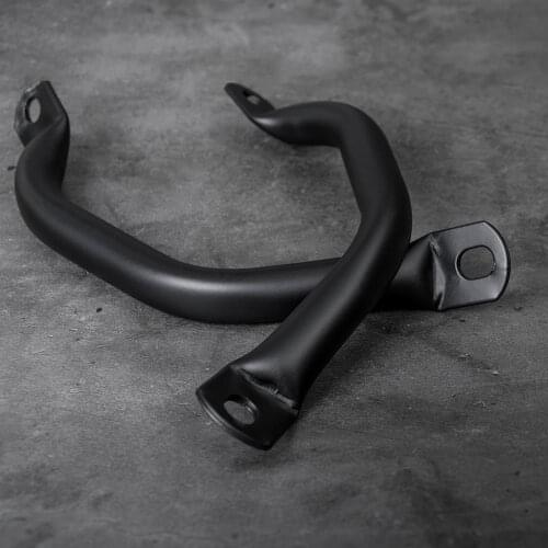 Cafe Racer Motorcycle Rear Handle Rear Vintage Armrest Side Handrail Pull Rod Passenger Rail 1 Pair Rear Grab Bars Seat Pillion