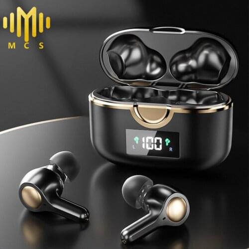 New Earphone Bluetooth 5.0 Wireless Headphones Headset Sport With Microphone Music Earbuds 4 Units Speaker HD Call Touch Control