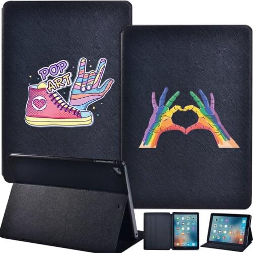 Shockproof Tablet Case for IPad Air1 /Air 2 /Air 3 10.5" (2019) Anti-Dust PU Leather Protective Shell Cover + Stylus