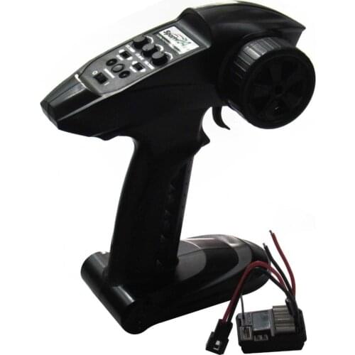 2in1 2.4G Sports 2CH Transmitter Receiver Brushed 20A ESC Radio Control System