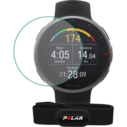 Smartwatch Tempered Glass Clear Protective Film Guard For POLAR Vantage V2 Sport Watch LCD Display Full Screen Protector Cover