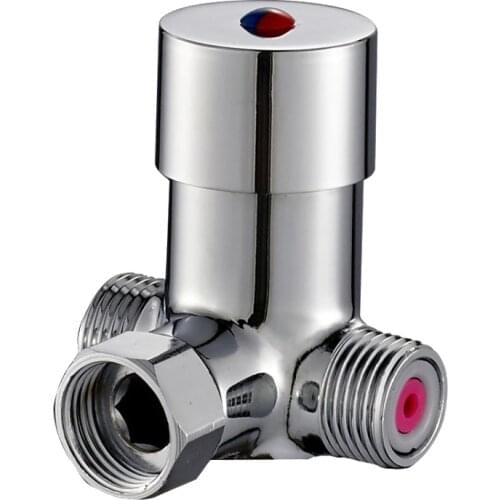 Automatic Sensor Faucet Accessories Hot Cold Water Mixing Thermostatic Valve