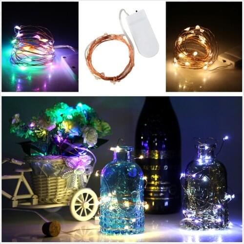50PCS LED Fairy String Lights 50 Micro Lights Copper Wire for DIY Wedding Mason Jar Craft Christmas Tree Garlands Party Decorati