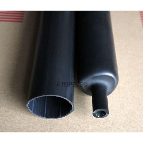 2M Adhesive Lined 3:1 Heat Shrink Tube Dual Wall Glue Wrap Wire Waterproof Diameter 50mm/65mm/75mm/85mm/95mm/115mm/140mm/160mm