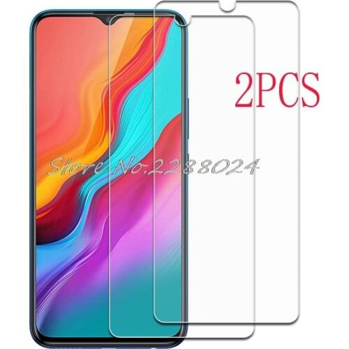 2PCS FOR Infinix Hot 9 Play Tempered Glass Protective On Hot9 9Play X680, X680B Screen Protector Film Cover
