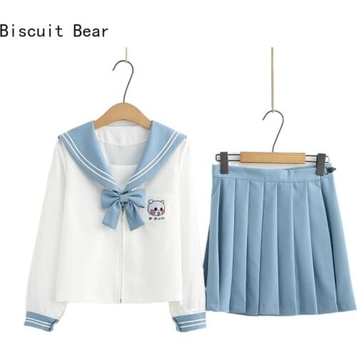 Women Summer Clothing 2021 Dress Sets Cartoon Embroidery Bow Shirts and Hight Waist Mini Skirts Female Casual 2 Piece Set