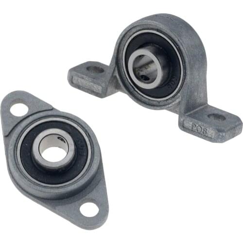 2pc KFL08 KP08 KFL000 KP000 KFL001 KP001 Bearing Shaft Support Spherical Roller Zinc Alloy Mounted Bearings Pillow Block Housing