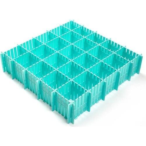 2pcs Plastic Adjustable Drawer Divider DIY Storage Shelves Household Storage Organizer Partition Board Home Space-saving Tools