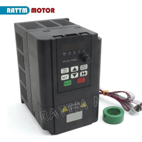 2.2KW 220V 3HP Variable Frequency VFD Inverter Output 3 phase 400Hz 10A for Spindle motor