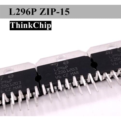 5 PCS ) L296/L296P ZIP-15 DC-DC Switching Buck (Step Down) Regulator, Adjustable, 9V-46Vin, 5.1V-40Vout