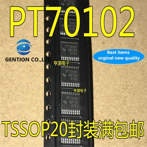 5Pcs TPS70102 TPS70102PWPR PT70102 Dual output low dropout regulator chip in stock 100% new and original