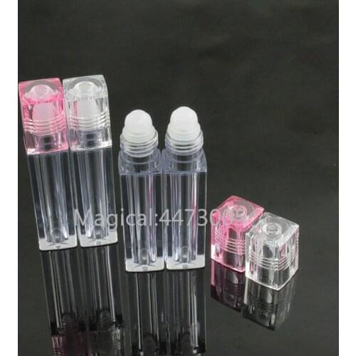 6.5ML 10/30/50pcs Empty Lipgloss Roll on Bottles Lip Balm Containers Eye Cream Bottles Lip Gloss Tubes Makeup Refillable Tubes