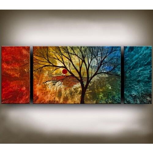 Asian Art style Modern Abstract Huge Art Oil Painting Canvas Large Tree NO frame Home Decor Wall Art