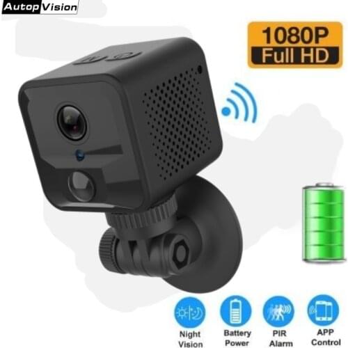 S9 battery 1080P WiFi camera Wireless Mini IP Camera with PIR Network P2P Connnect Human motion detection support Night Vision
