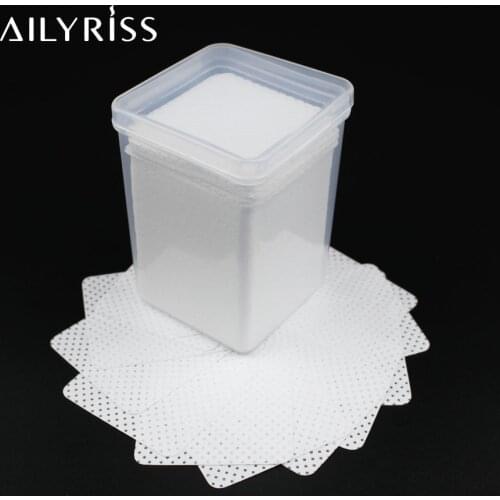 Lint-Free Cotton Paper Wipe Eyelash Glue Remover 180/200/540pcs Wipes Gel Nail Tips Polish Remover Eyelash Extension Supplies