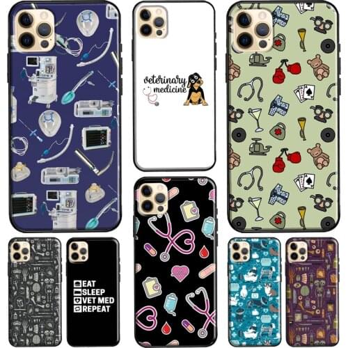 X-Ray Veterinary Medicine Soft TPU Cover For iPhone 12 Mini 11 Pro Max XS 6S 7 8 Plus 5S SE 2020 X XR Phone Case