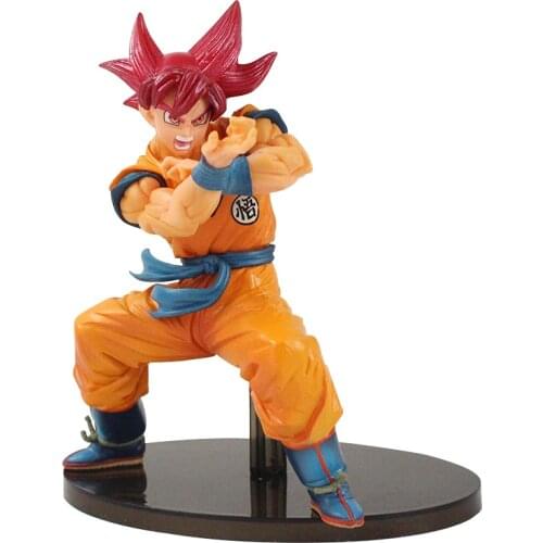 18CM Anime BOS special 6 blood of god ssg red hair figure toy PVC Action Figure Model Toys Brinquedos