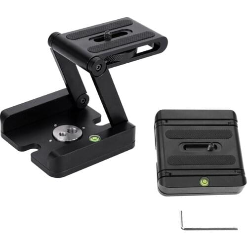 Andoer Camera Head Solution Photography Studio Camera Tripod Z Pan & Tilt Flex Tilt Head Aluminum Alloy